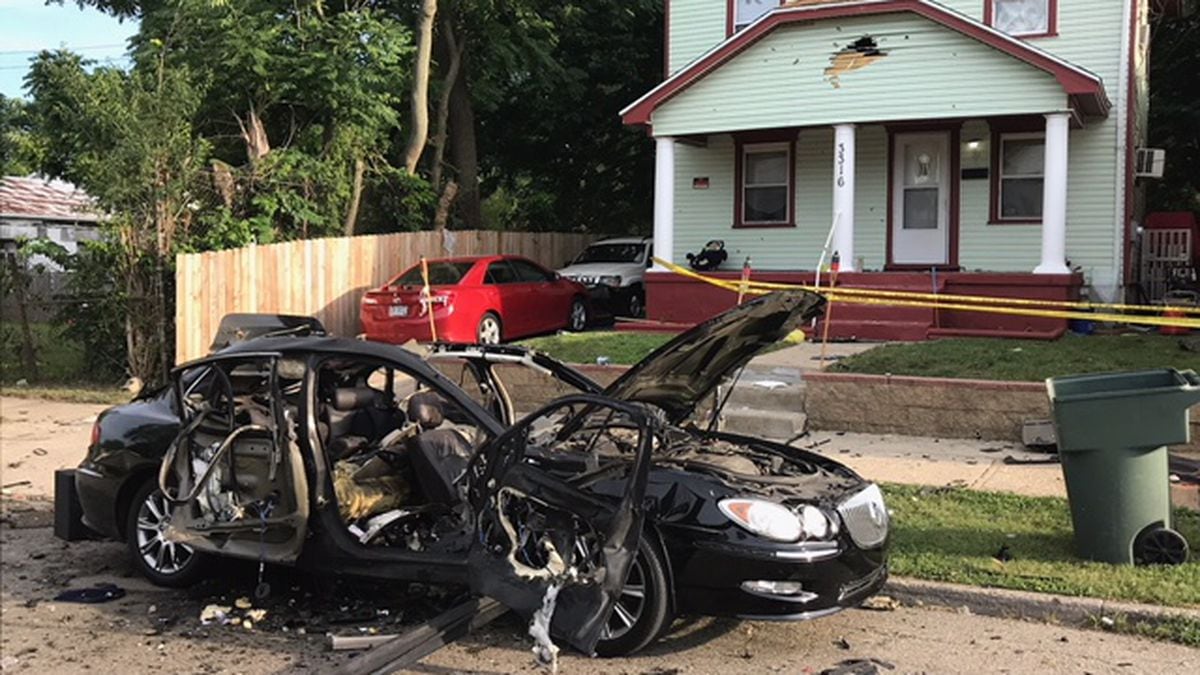 Man injured when fireworks exploded in car in Dayton