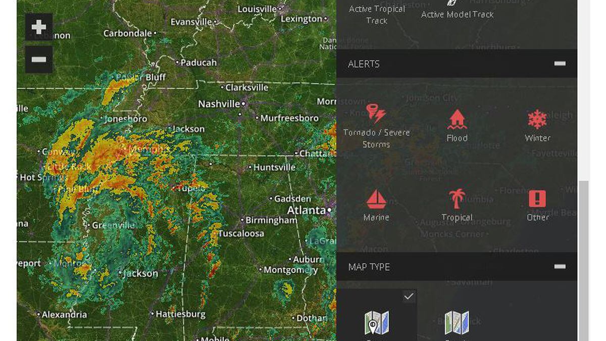 Get to know the features of the new interactive radar
