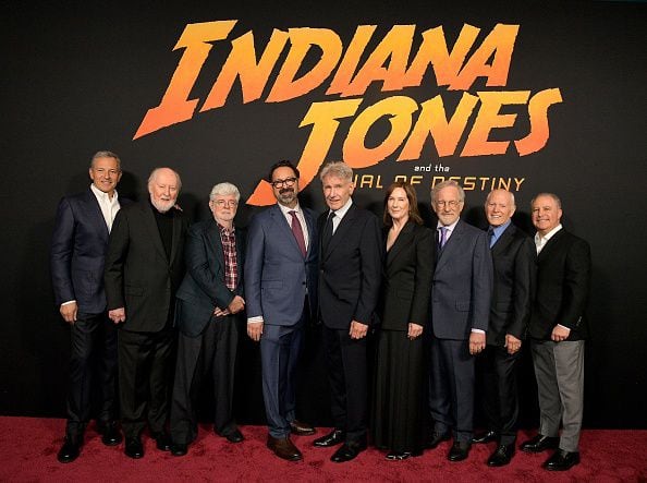 Ke Huy Quan Surprises Harrison Ford on 'Indiana Jones 5' Red Carpet