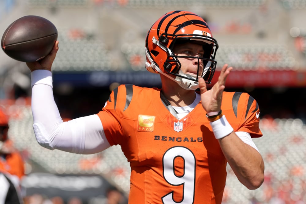 Joe Burrow Listed as Questionable for Bengals vs. Texans Due to Back Injury