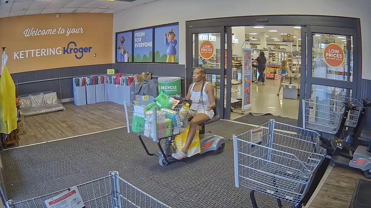 Kettering Police Seek Suspect in August Kroger Store Thefts
