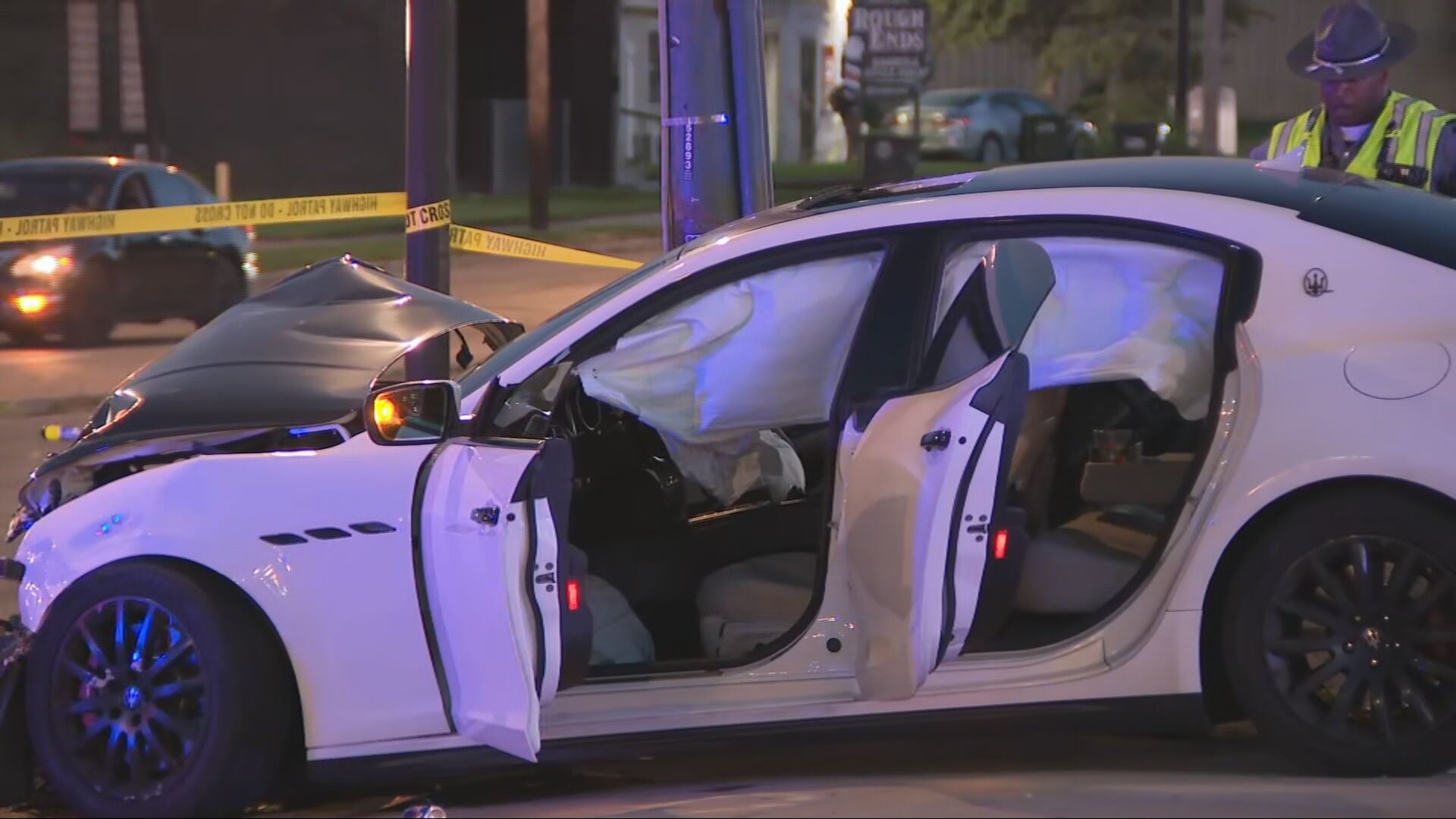 Three-Vehicle Crash Sends Two to Hospital in Dayton