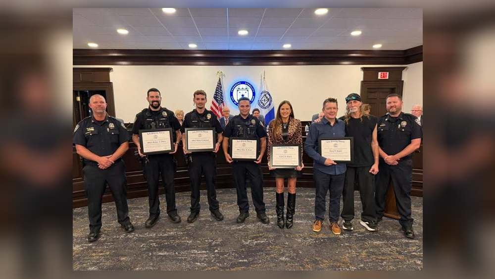 Centerville Police Honor Officers and Civilians for Life-Saving CPR Efforts