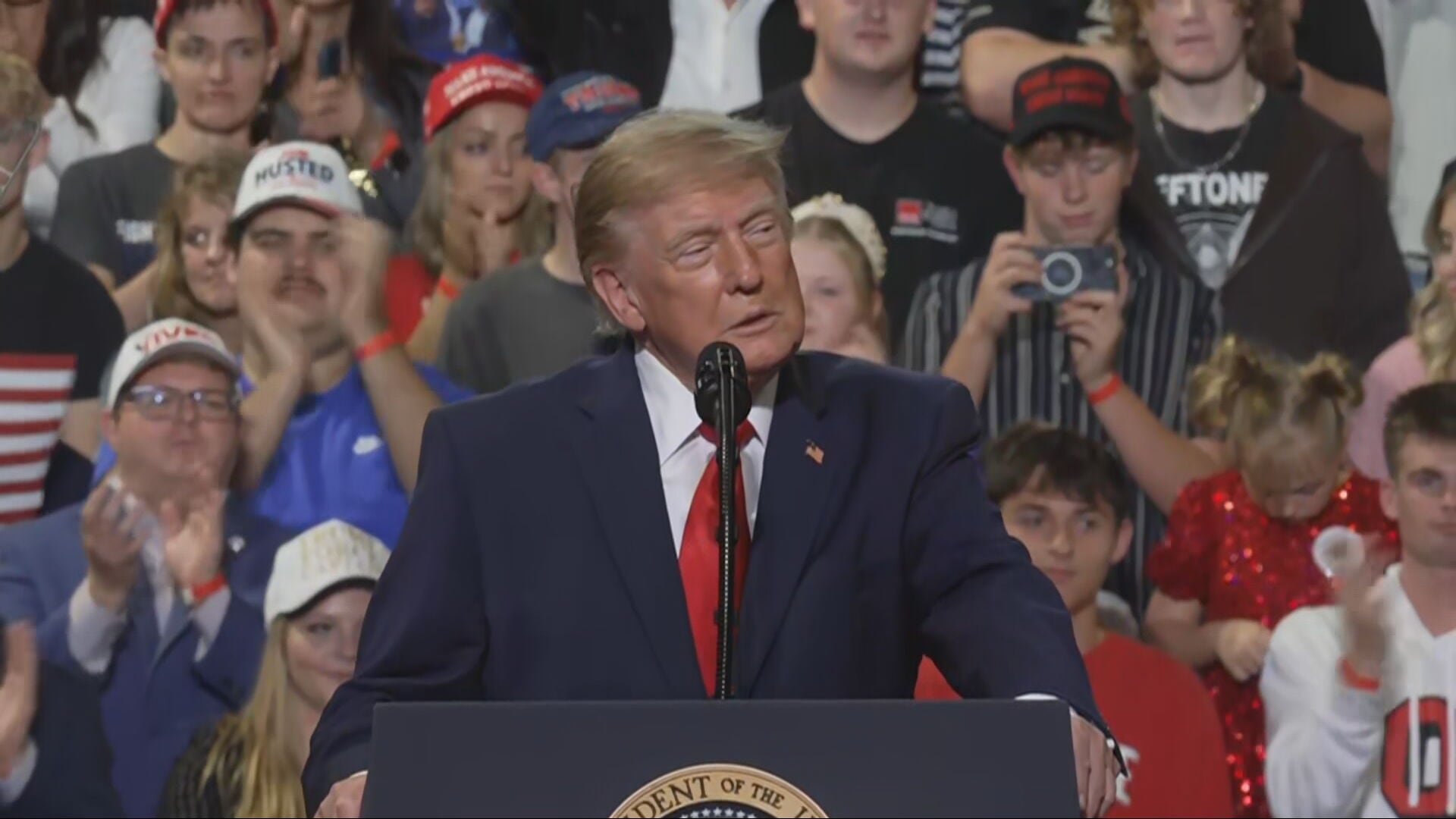 Former President Trump Addresses Inflation, Immigration at Ohio Rally