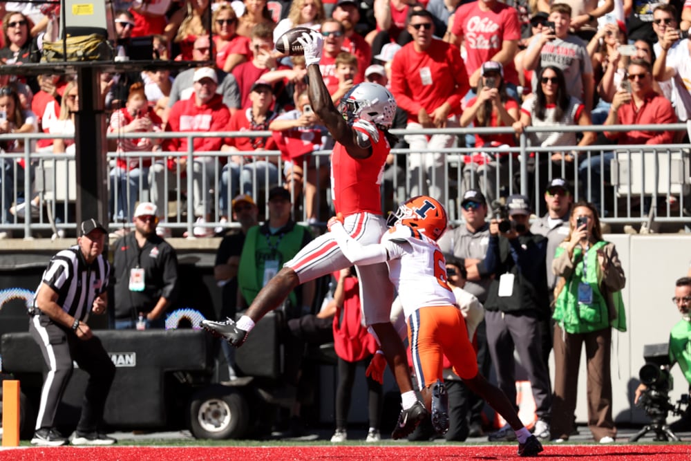 Jeremiah Smith Earns Weekly Football Honors