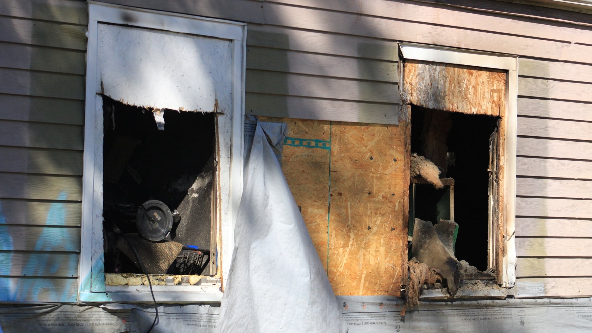 Firefighters Respond to Blaze at Vacant Dayton House