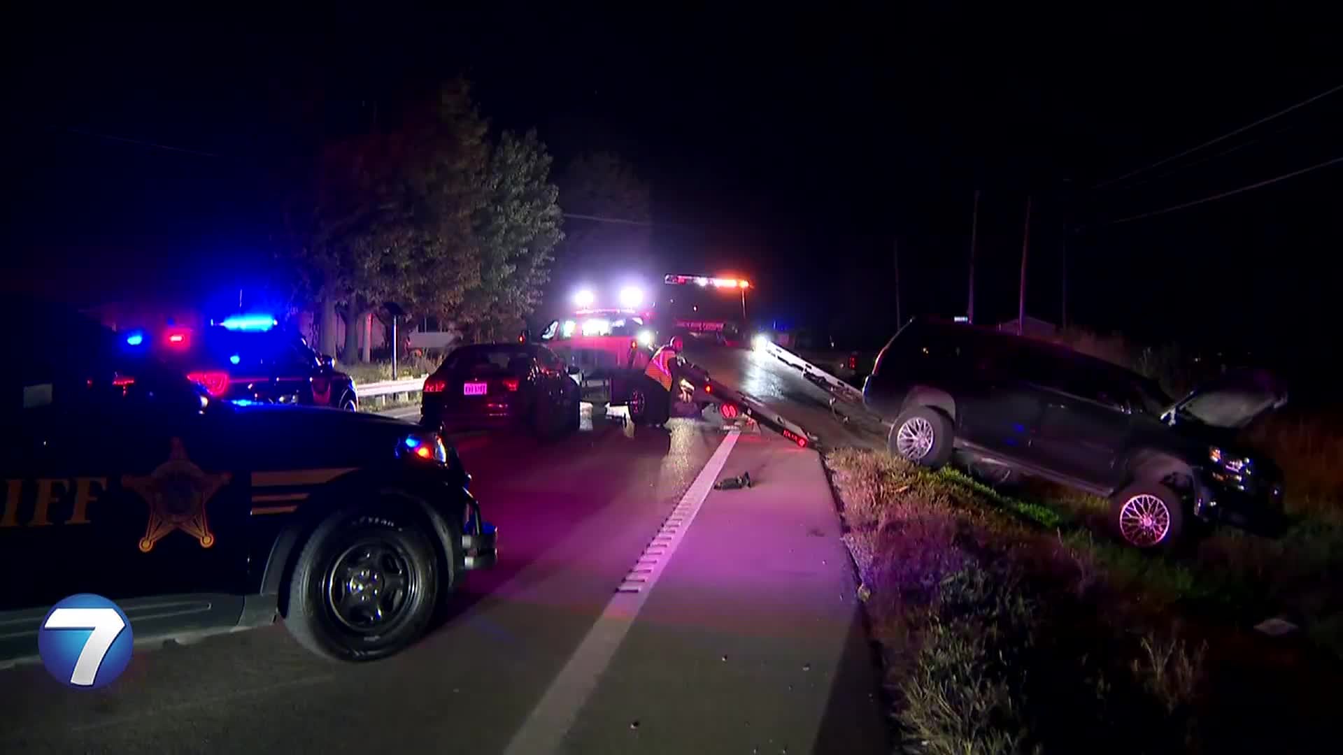 Three Injured in Multi-Vehicle Crash at North Dayton Roads